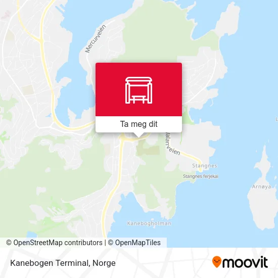 Kanebogen Terminal kart