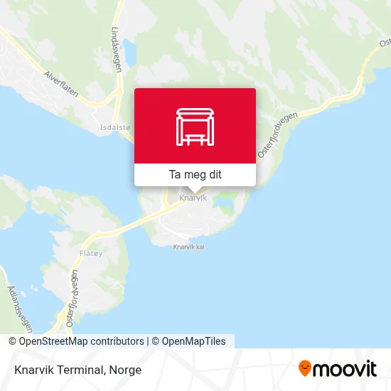 Knarvik Terminal kart