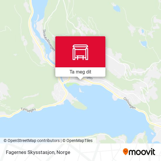 Fagernes Skysstasjon kart