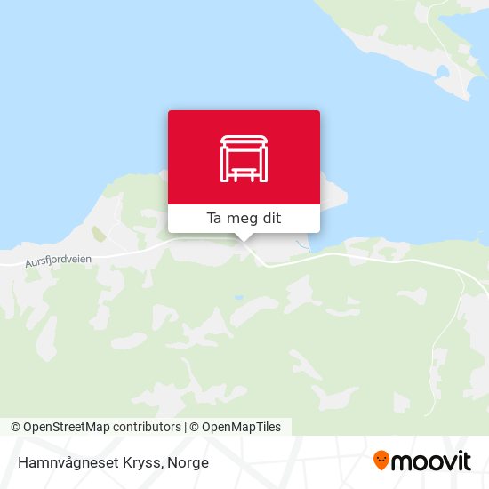 Hamnvågneset Kryss kart