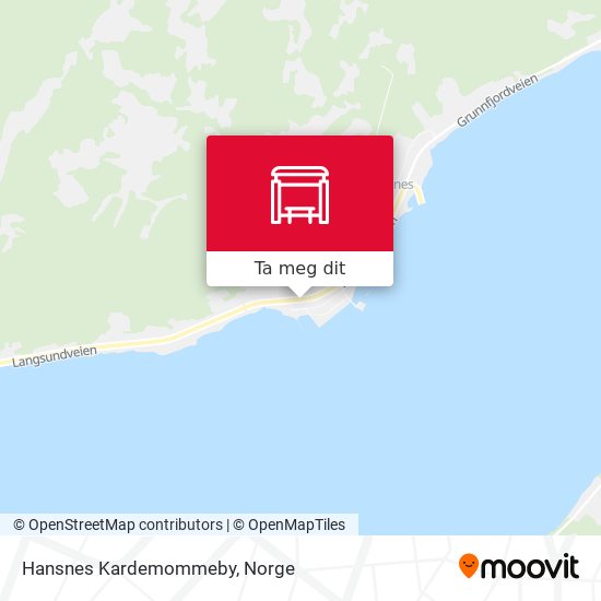 Hansnes Kardemommeby kart