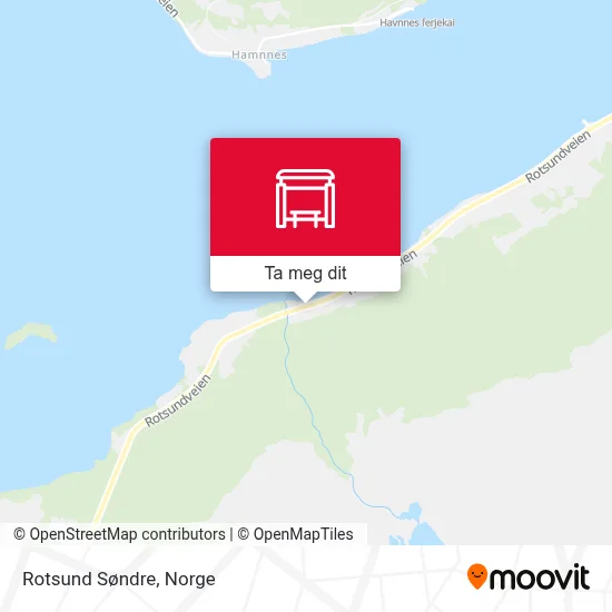 Rotsund Søndre kart