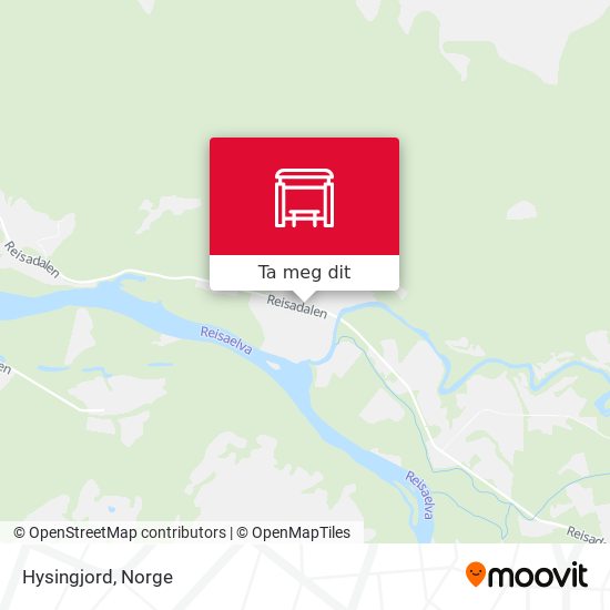 Hysingjord kart