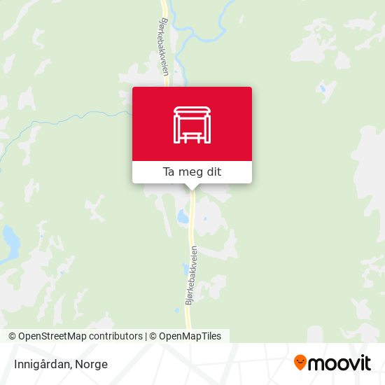 Innigårdan kart