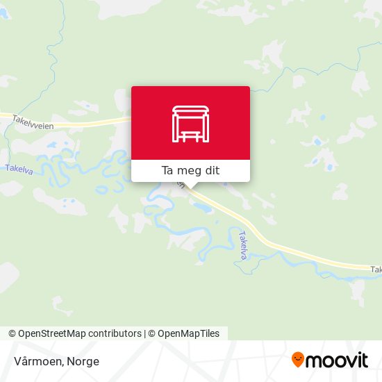 Vårmoen kart