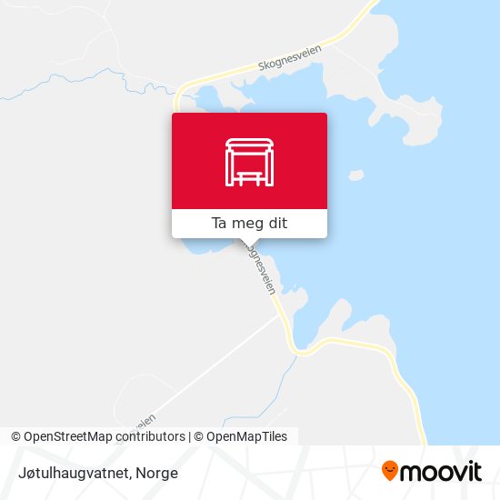 Jøtulhaugvatnet kart