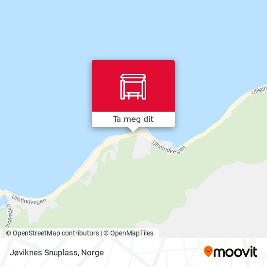 Jøviknes Snuplass kart