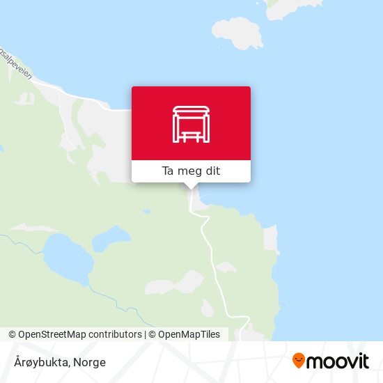 Årøybukta kart