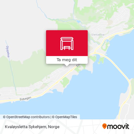 Kvaløysletta Sykehjem kart