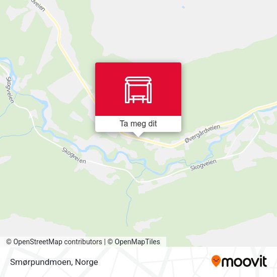 Smørpundmoen kart