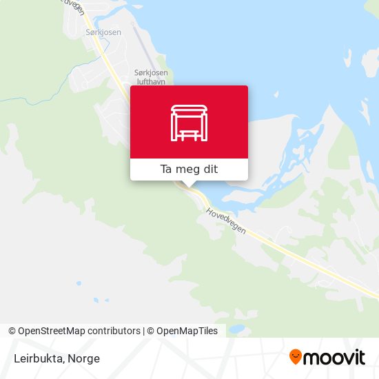 Leirbukta kart