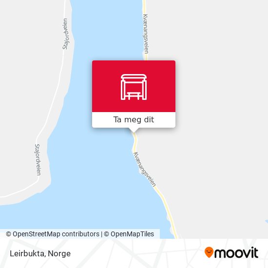 Leirbukta kart