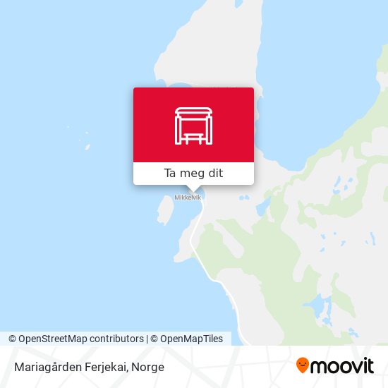 Mariagården Ferjekai kart