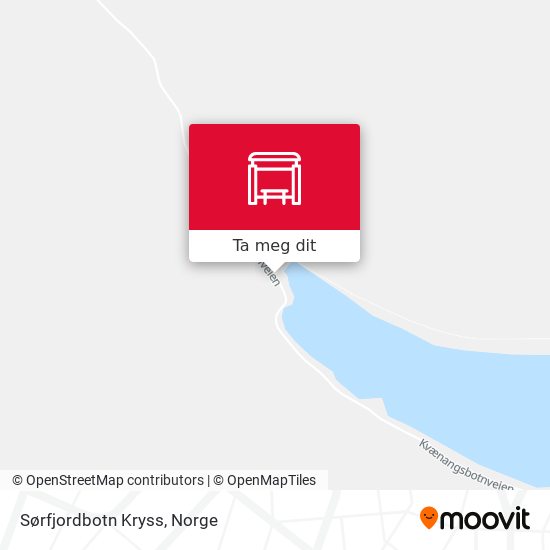 Sørfjordbotn Kryss kart