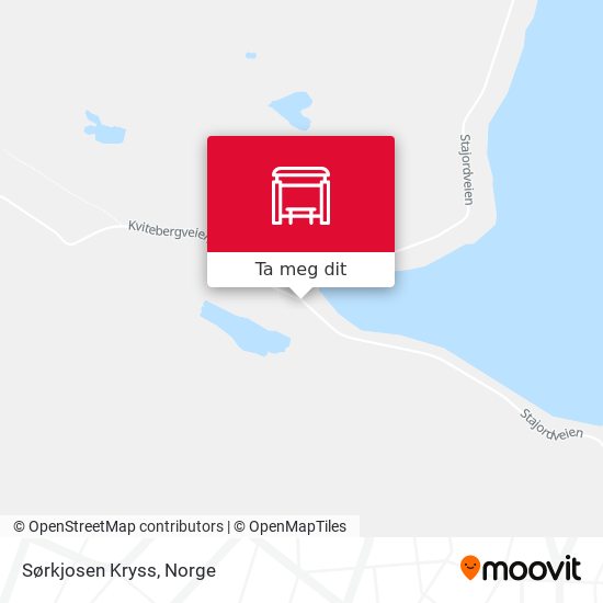 Sørkjosen Kryss kart