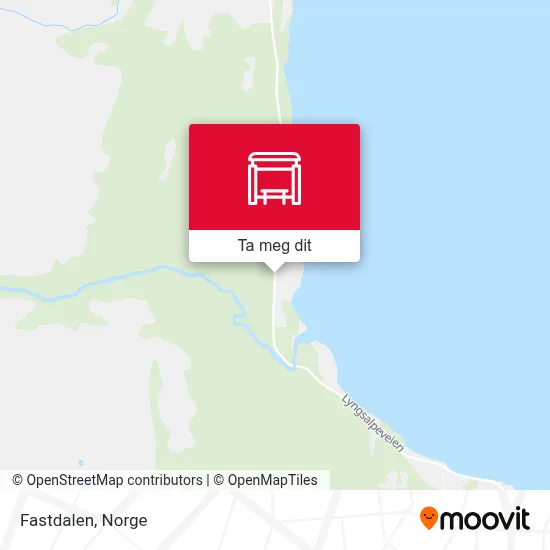Fastdalen kart