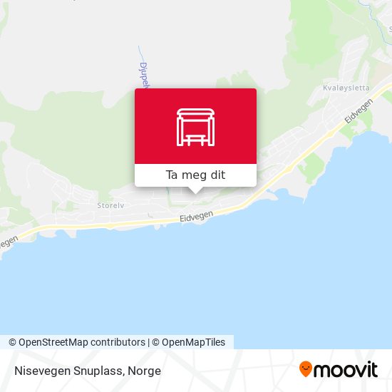 Nisevegen Snuplass kart