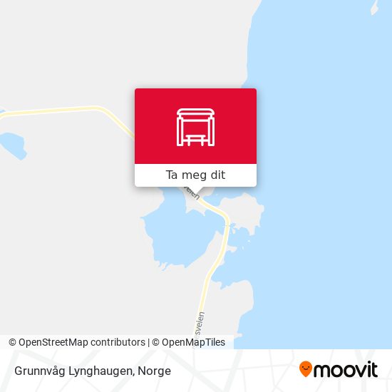 Grunnvåg Lynghaugen kart