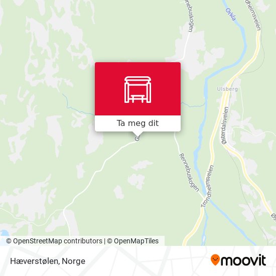 Hæverstølen kart
