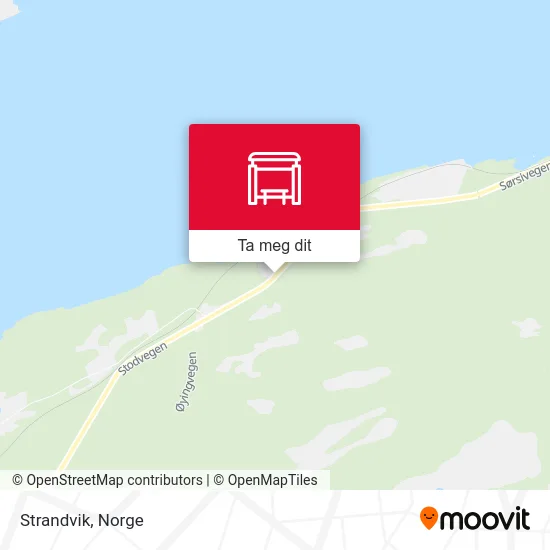 Strandvik kart