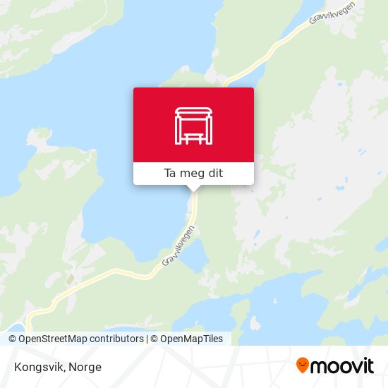 Kongsvik kart