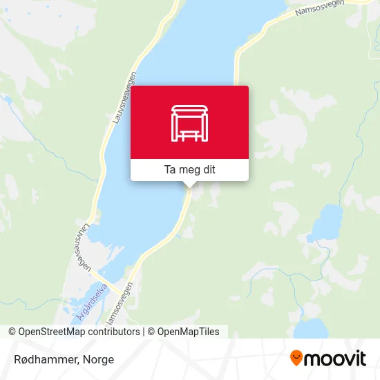 Rødhammer kart