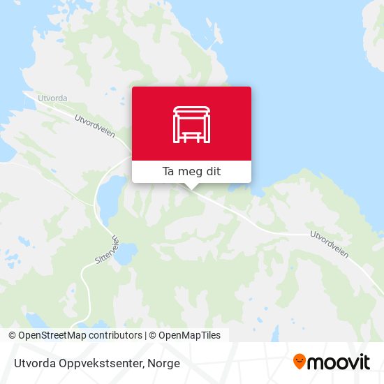Utvorda Oppvekstsenter kart