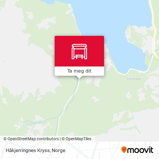 Håkjerringnes Kryss kart