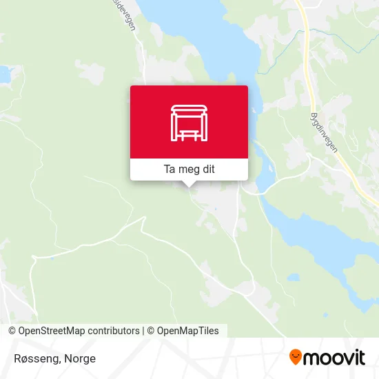Røsseng kart