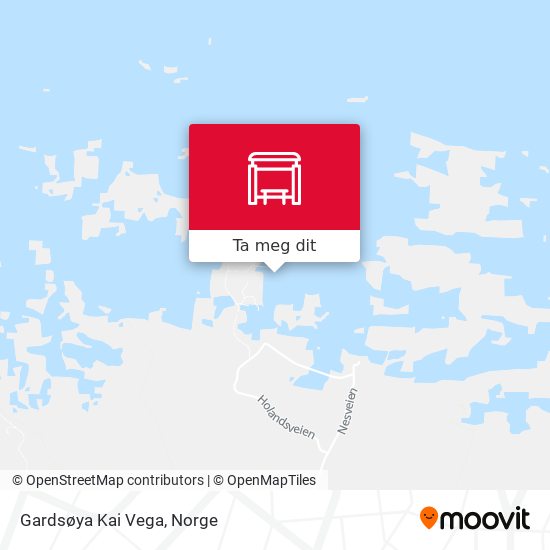 Gardsøya Kai Vega kart