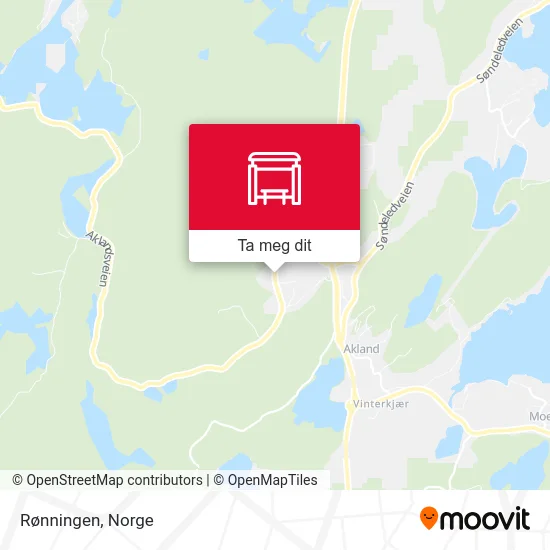 Rønningen kart
