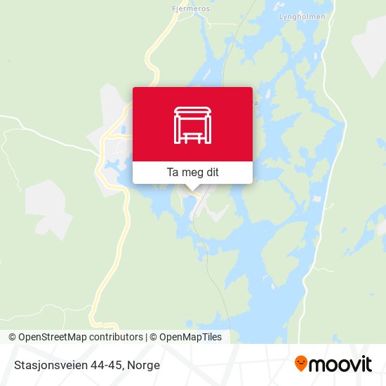 Stasjonsveien 44-45 kart