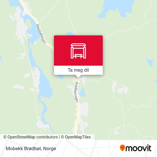 Mobekk Brødbøl kart