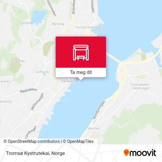 Tromsø Kystrutekai kart