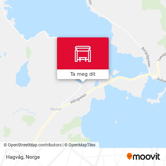 Hagvåg kart