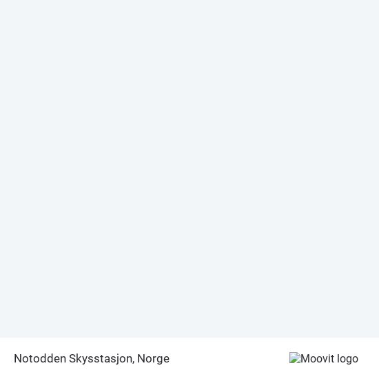 Notodden Skysstasjon kart