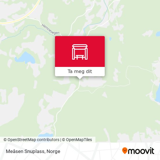 Meåsen Snuplass kart