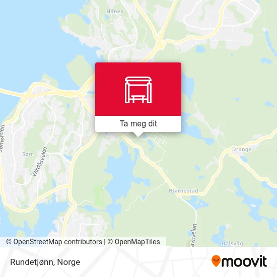 Rundetjønn kart