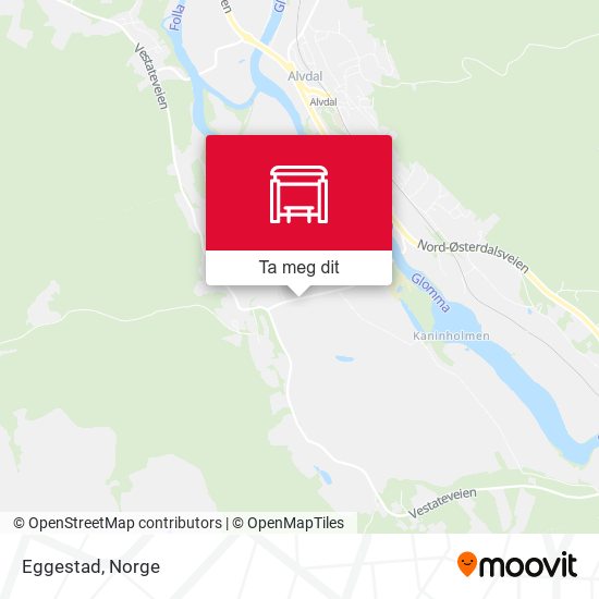 Eggestad kart