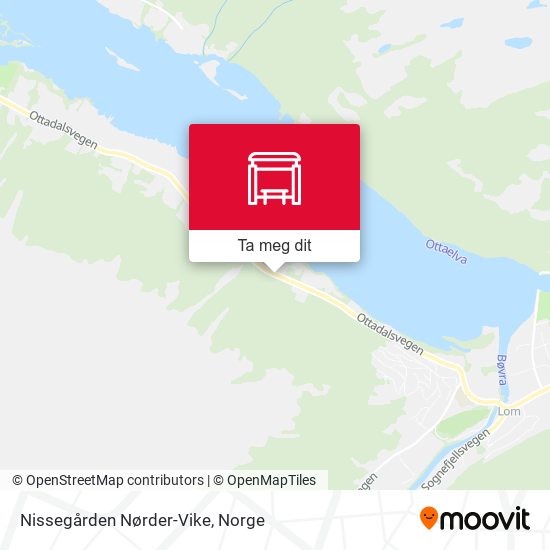 Nissegården Nørder-Vike kart