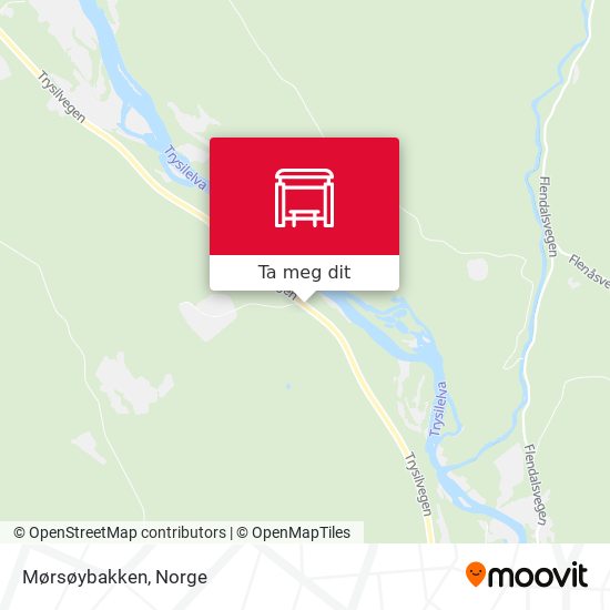 Mørsøybakken kart