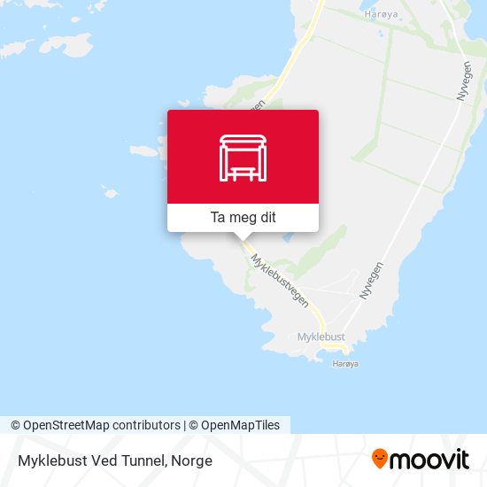 Myklebust Ved Tunnel kart