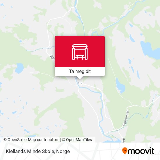 Kiellands Minde Skole kart