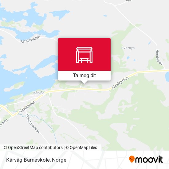 Kårvåg Barneskole kart