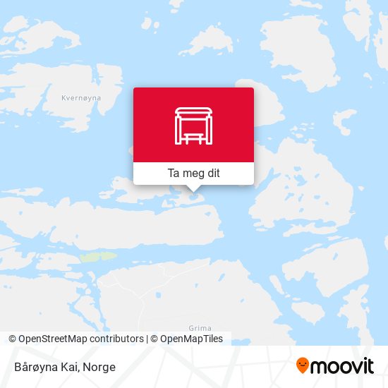 Bårøyna Kai kart