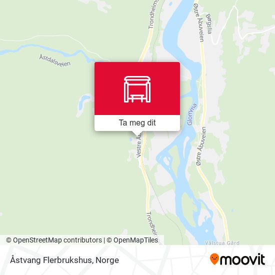 Åstvang Flerbrukshus kart