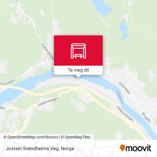 Jostein Svendheims Veg kart