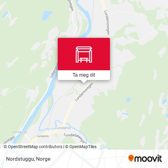 Nordstuggu kart