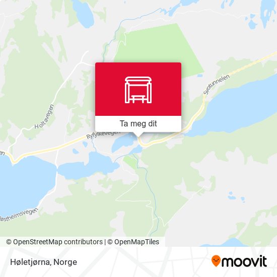 Høletjørna kart