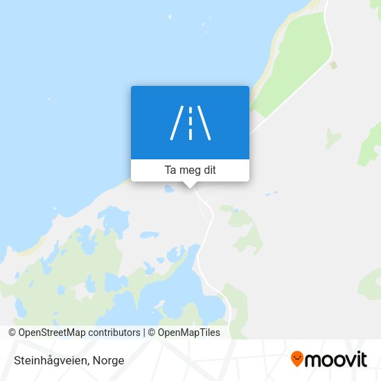 Steinhågveien kart